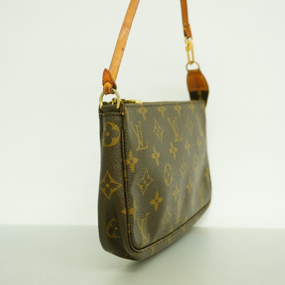 LOUIS VUITTON Brown Monogram Pochette Pouch - Picture 2 of 9